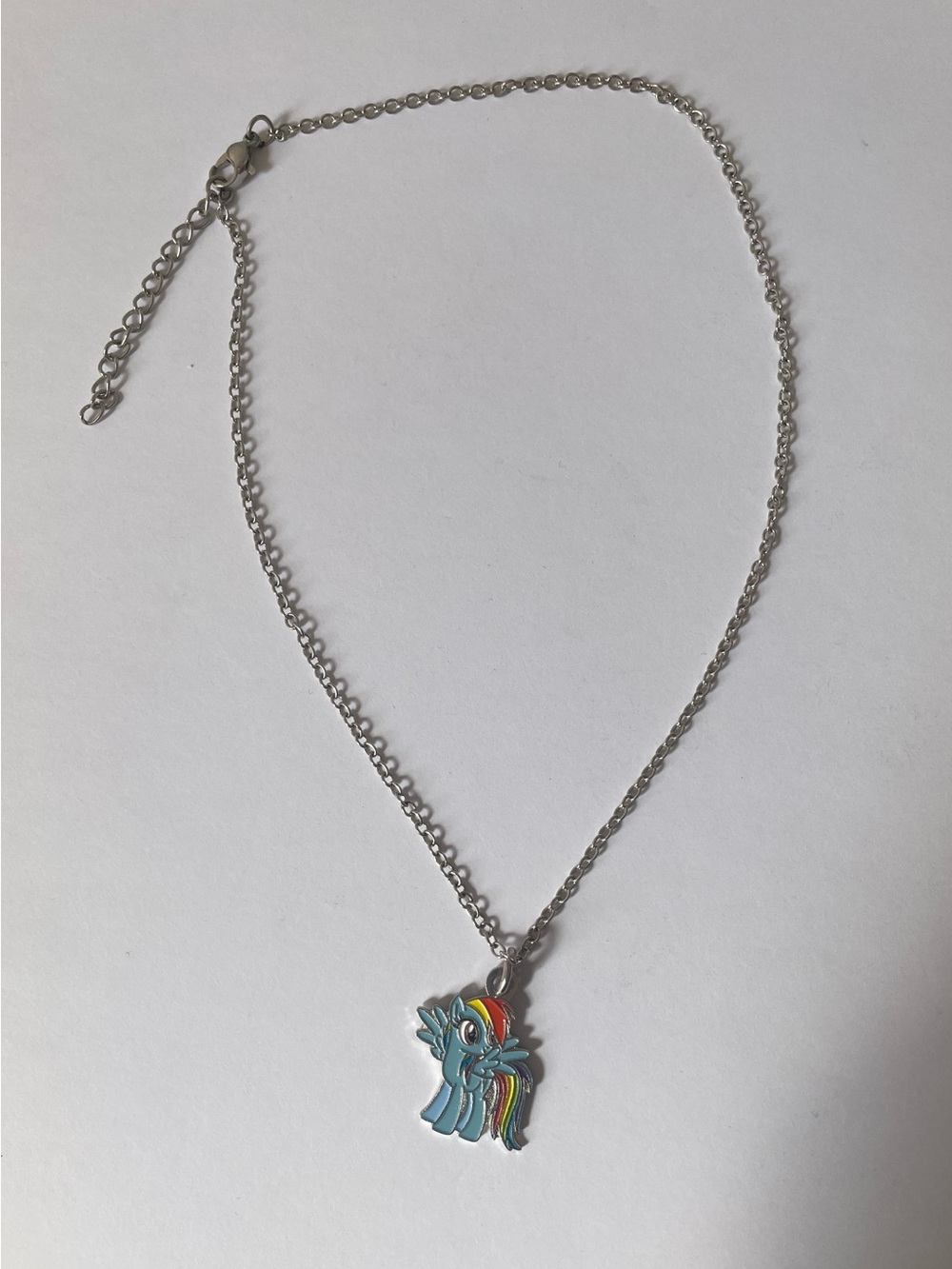 Rainbow Dash Necklace My Little Pony 18” in - Picture 2 of 6